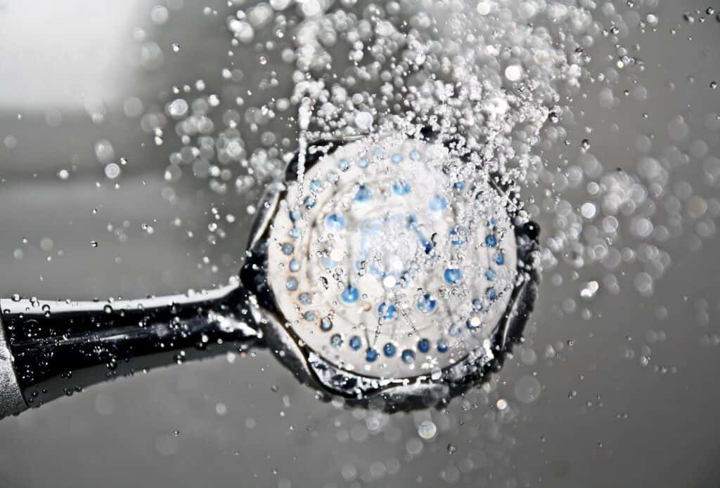 douche pour faire les grandes ablutions